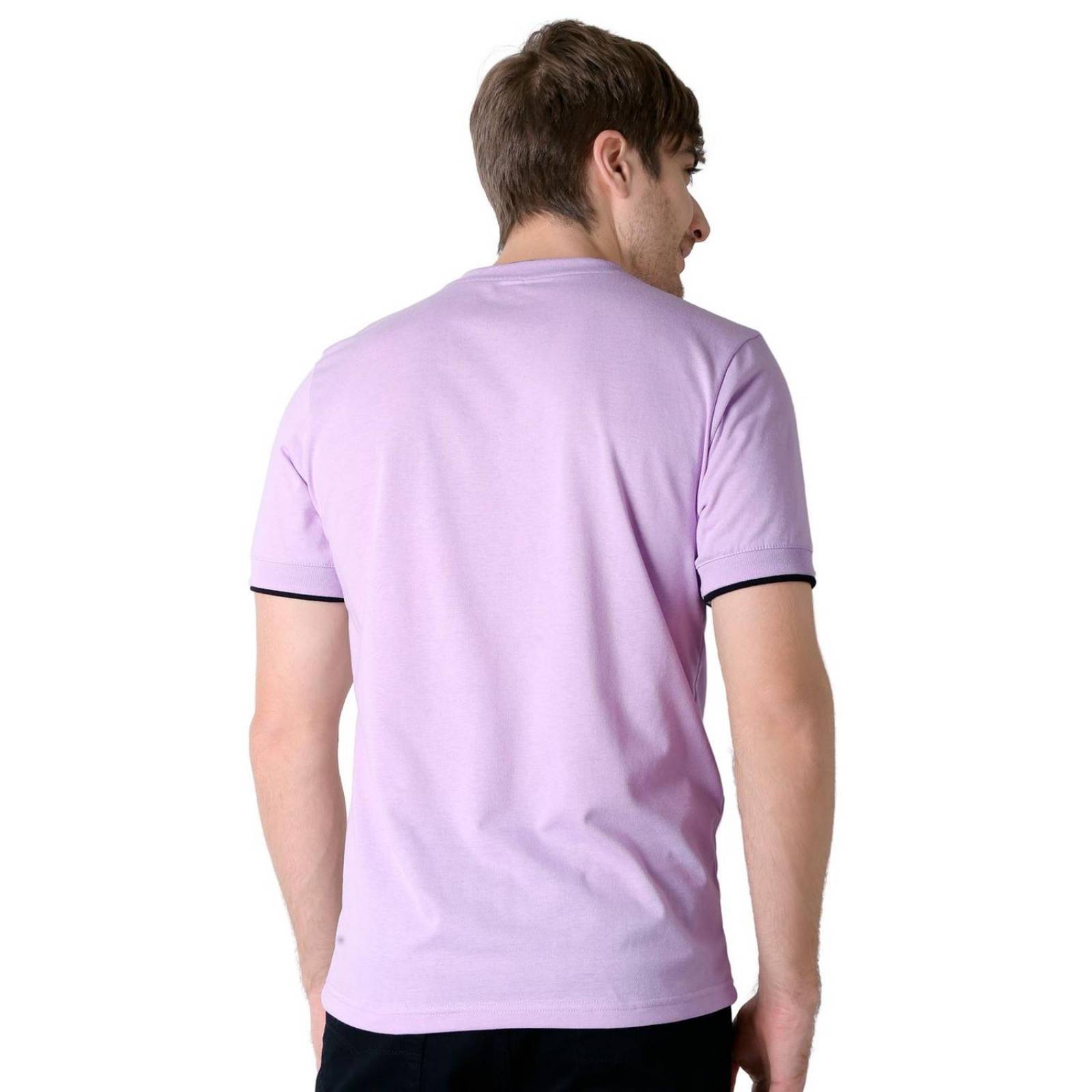 Playera Hombre Moda Camiseta Lila Stfashion 61705006 