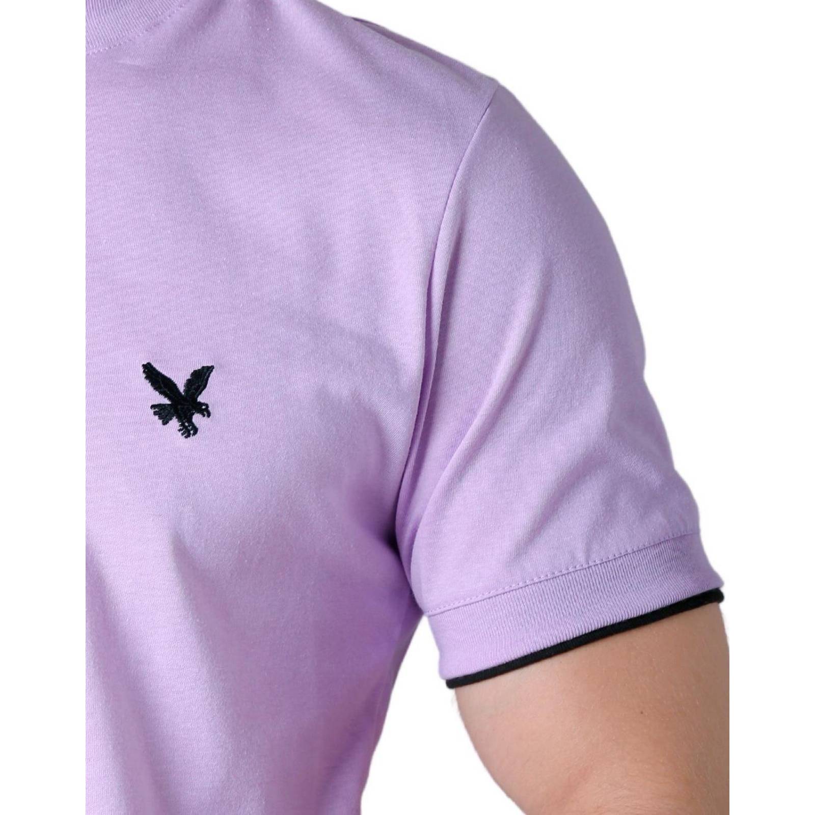 Playera Hombre Moda Camiseta Lila Stfashion 61705006 