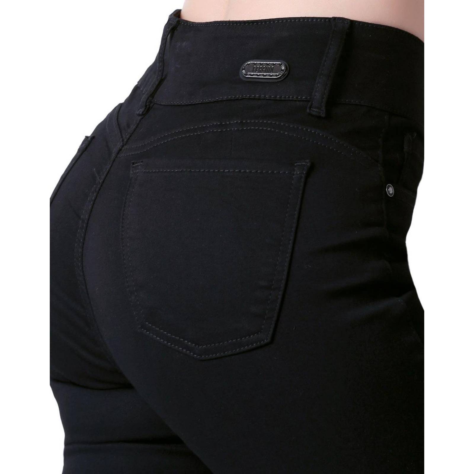 Jeans Mujer Moda Skinny Negro Fergino 52905007 