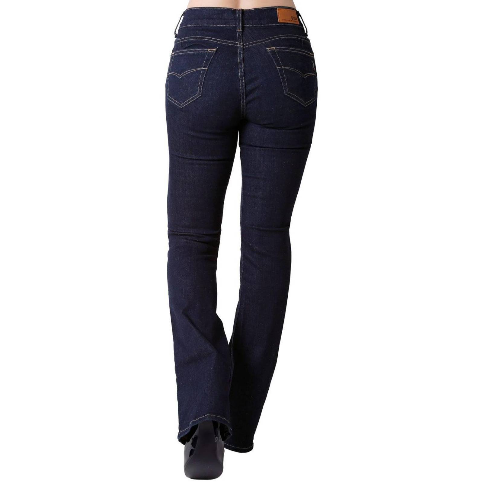 Jeans Mujer Basico Recto Azul Oggi Yess 59105013 