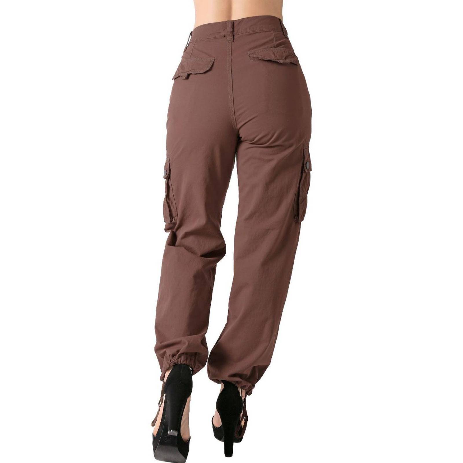 Pantalón Mujer Moda Jogger Café Roosevelt 50105012 