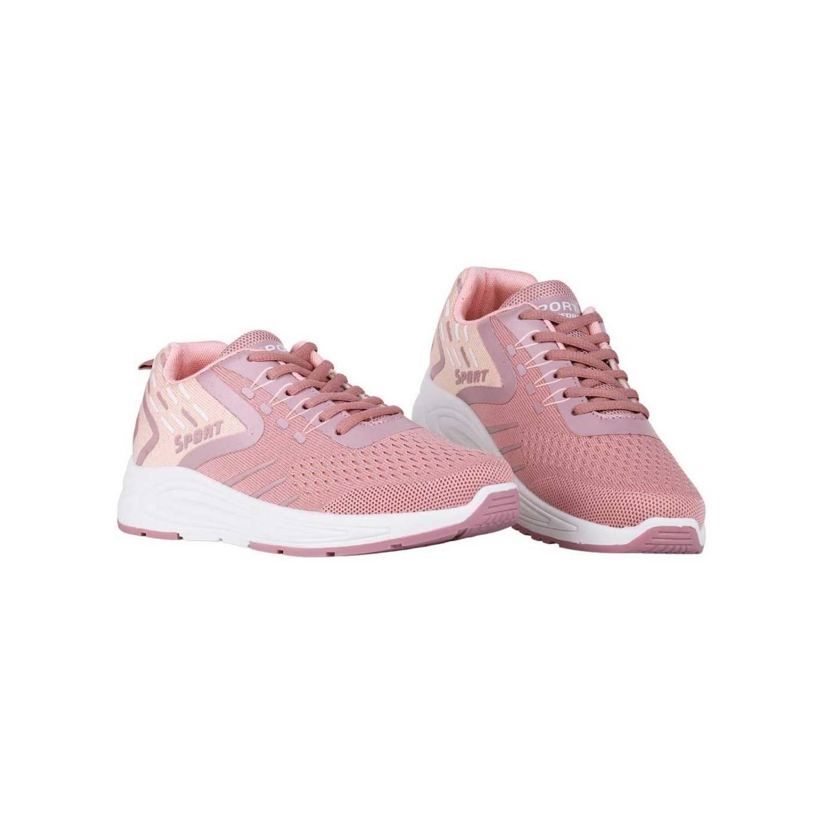 Tenis Mujer Deportivo Rosa Sport Confort 11404101 