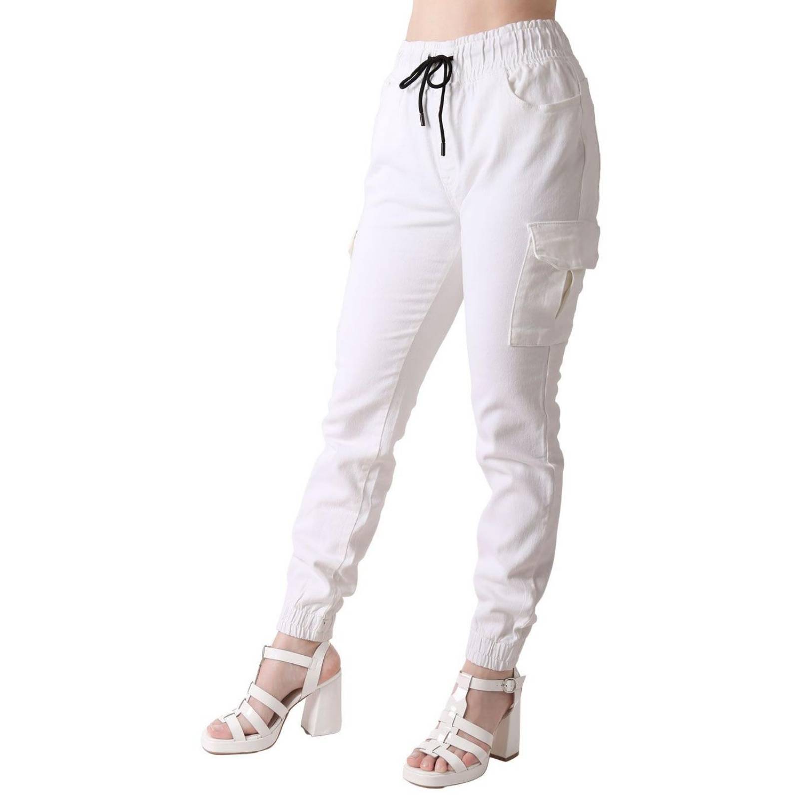 Pantalón Mujer Moda Jogger Blanco Furor 62107003 