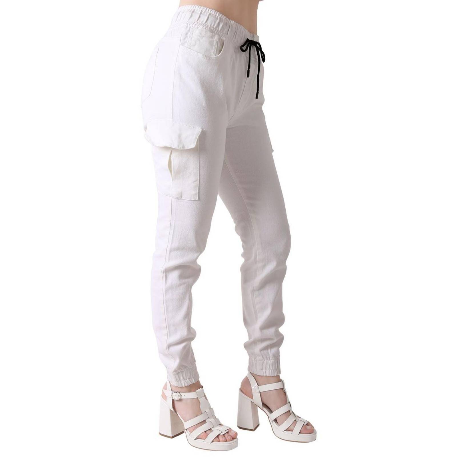 Pantalón Mujer Moda Jogger Blanco Furor 62107003 