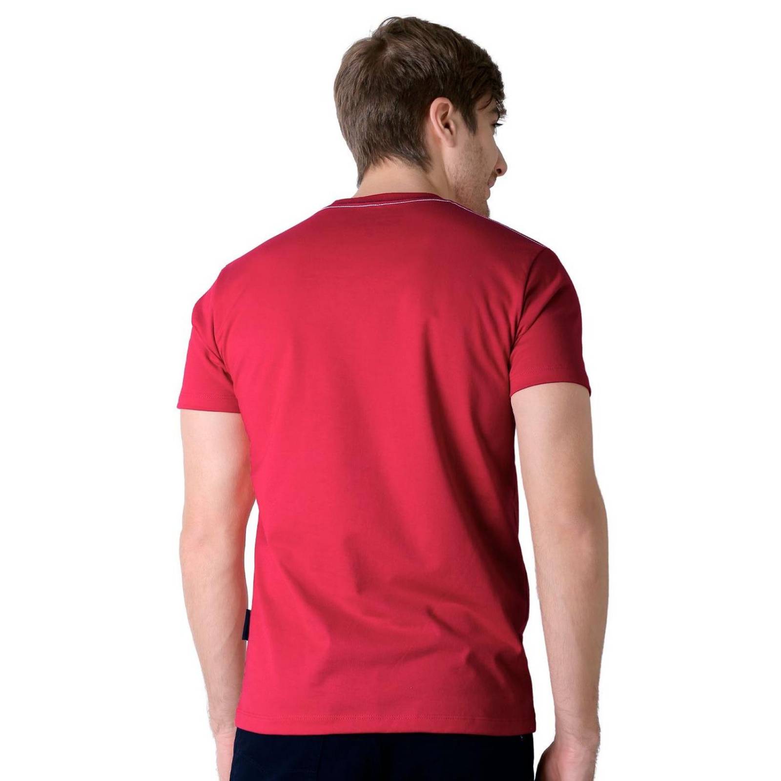 Playera Hombre Moda Camiseta Rojo Furor 62107019 