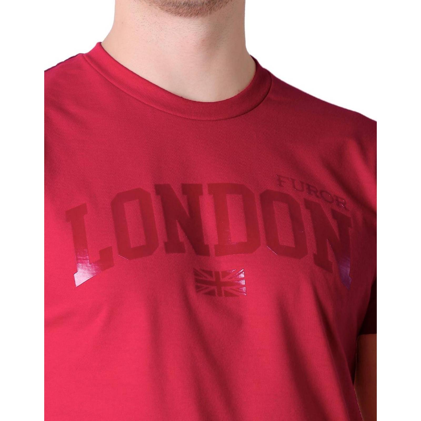 Playera Hombre Moda Camiseta Rojo Furor 62107019 