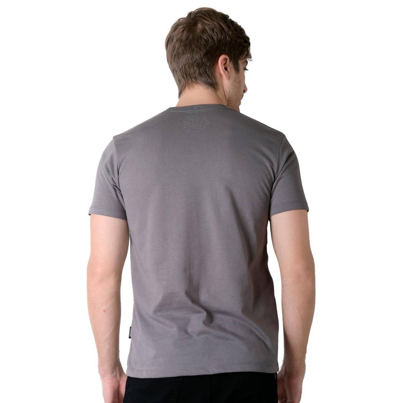 Playera Hombre Moda Camiseta Gris Furor 62107029