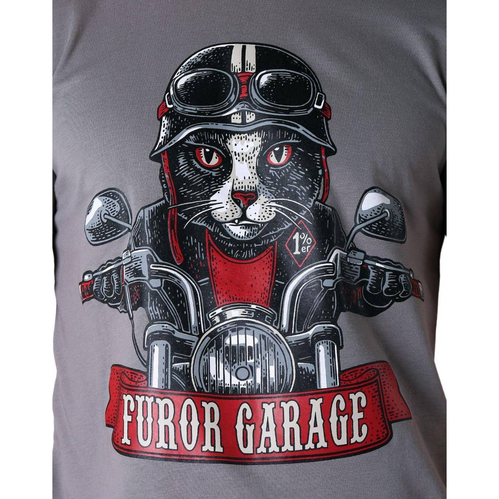 Playera Hombre Moda Camiseta Gris Furor 62107029