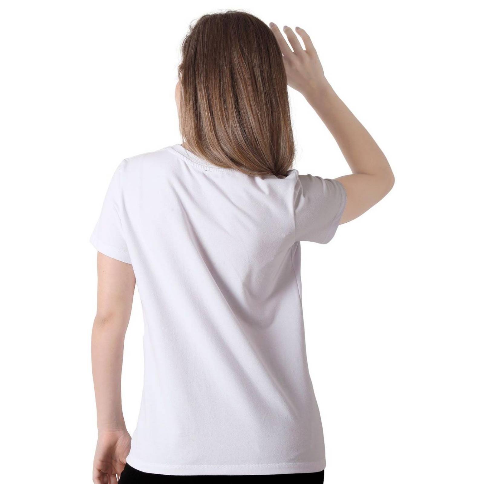 Playera Mujer Moda Camiseta Blanco Furor 62107013 