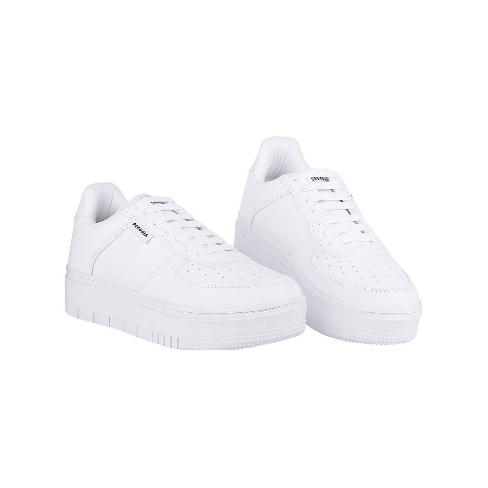 Tenis Mujer Casual Plataforma Blanco Perugia 06104100 