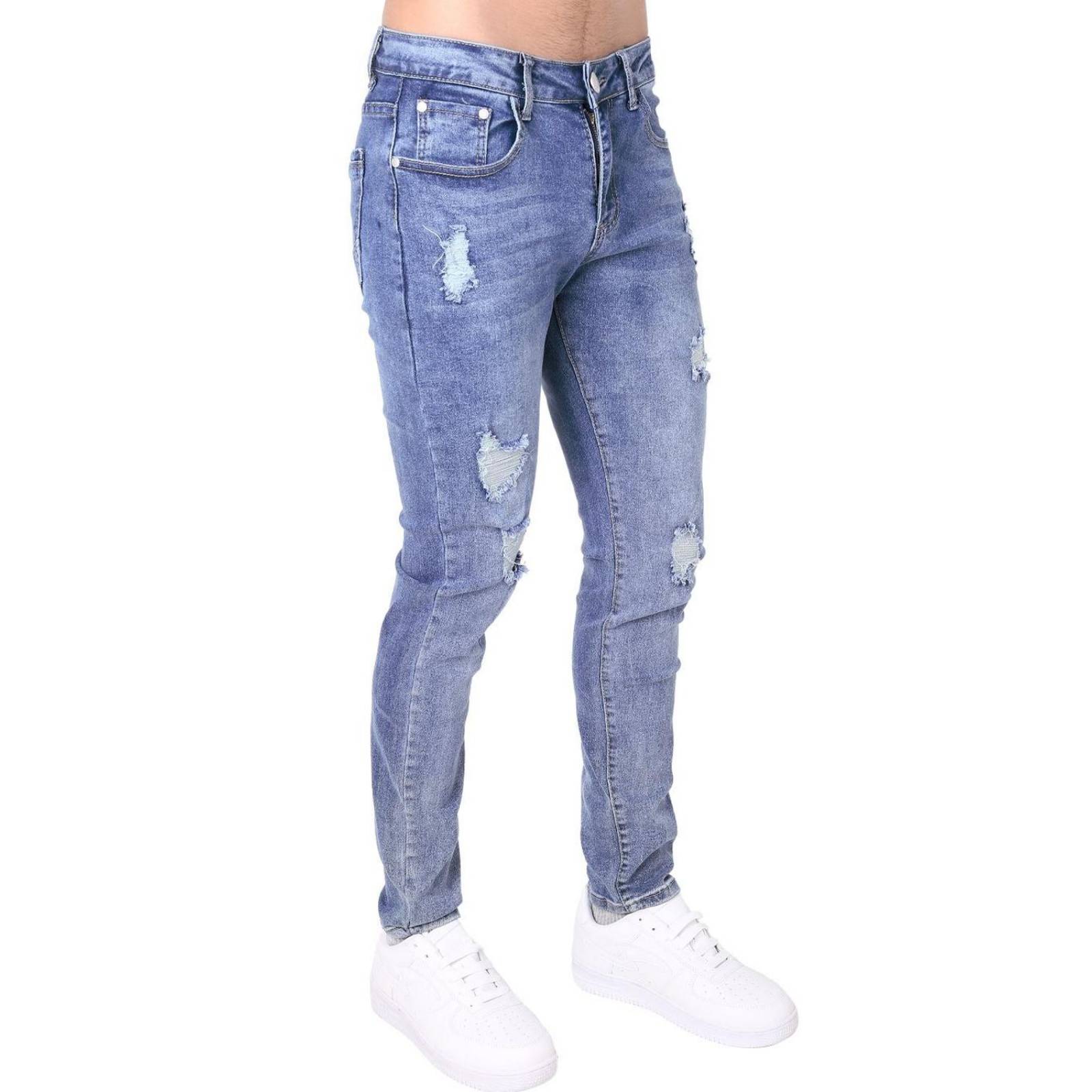 Jeans Hombre Moda Skinny Azul American Fly 51405000 