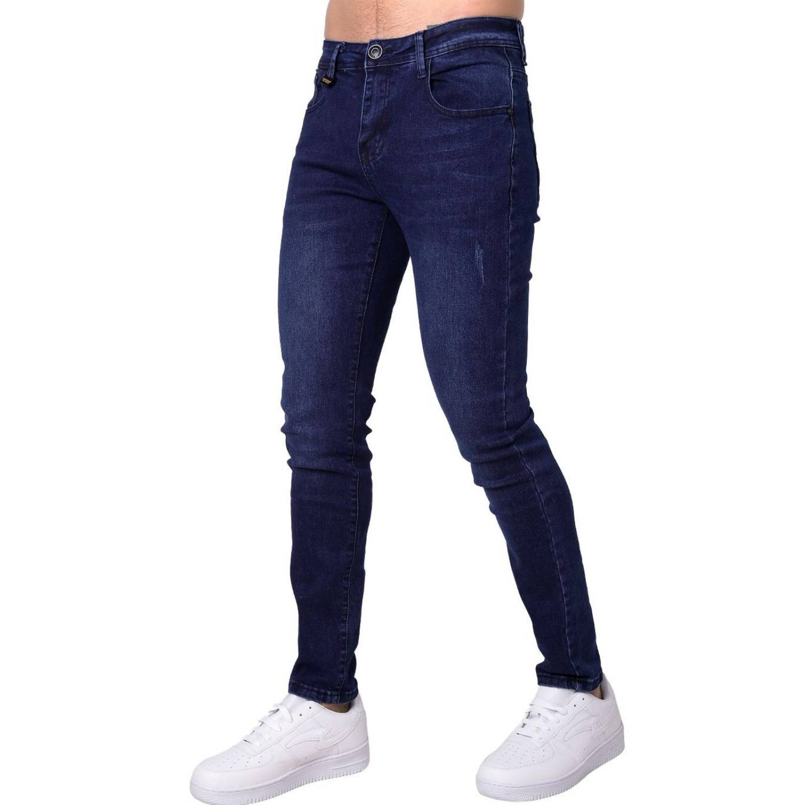 Jeans Hombre Moda Skinny Azul American Fly 51405004 