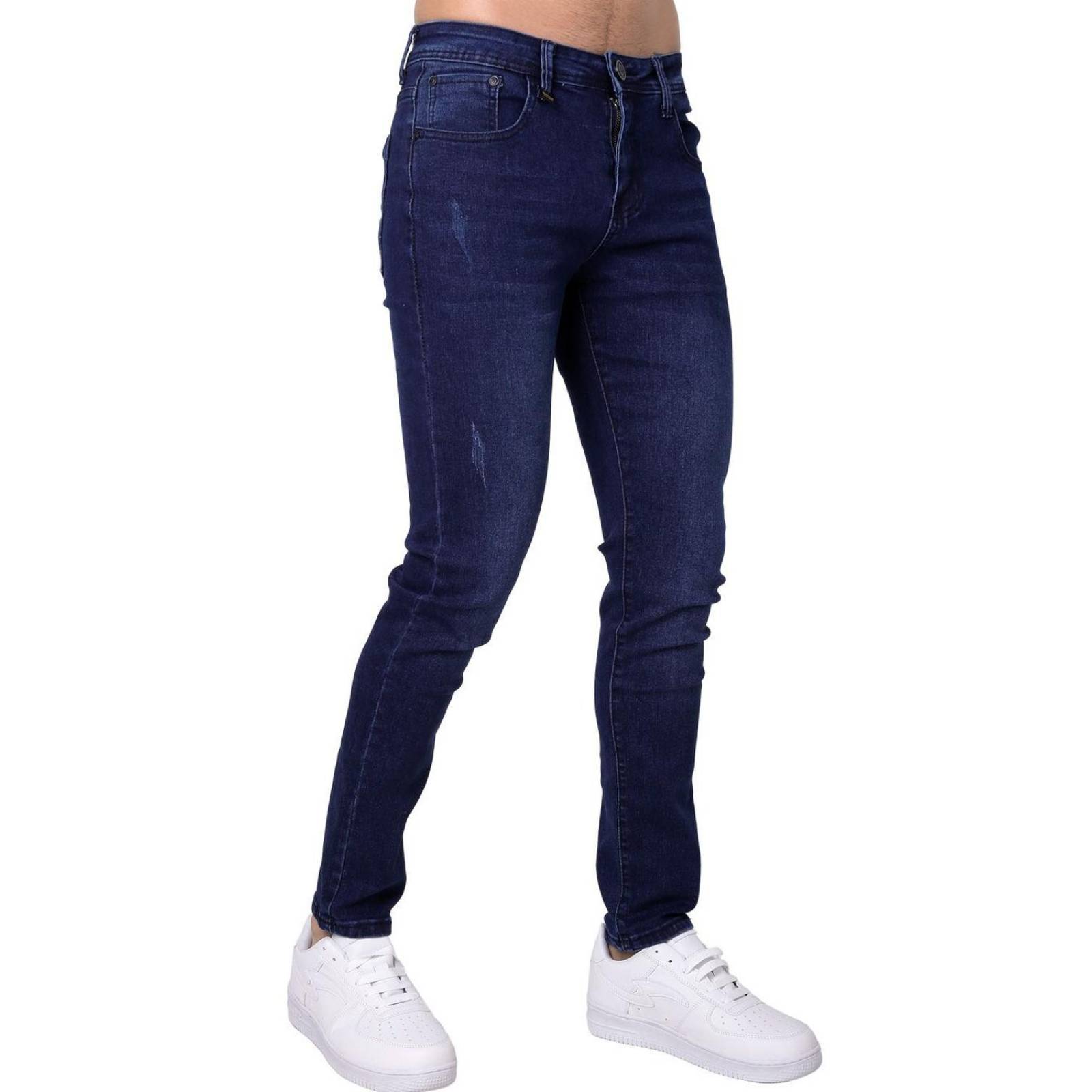Jeans Hombre Moda Skinny Azul American Fly 51405004 