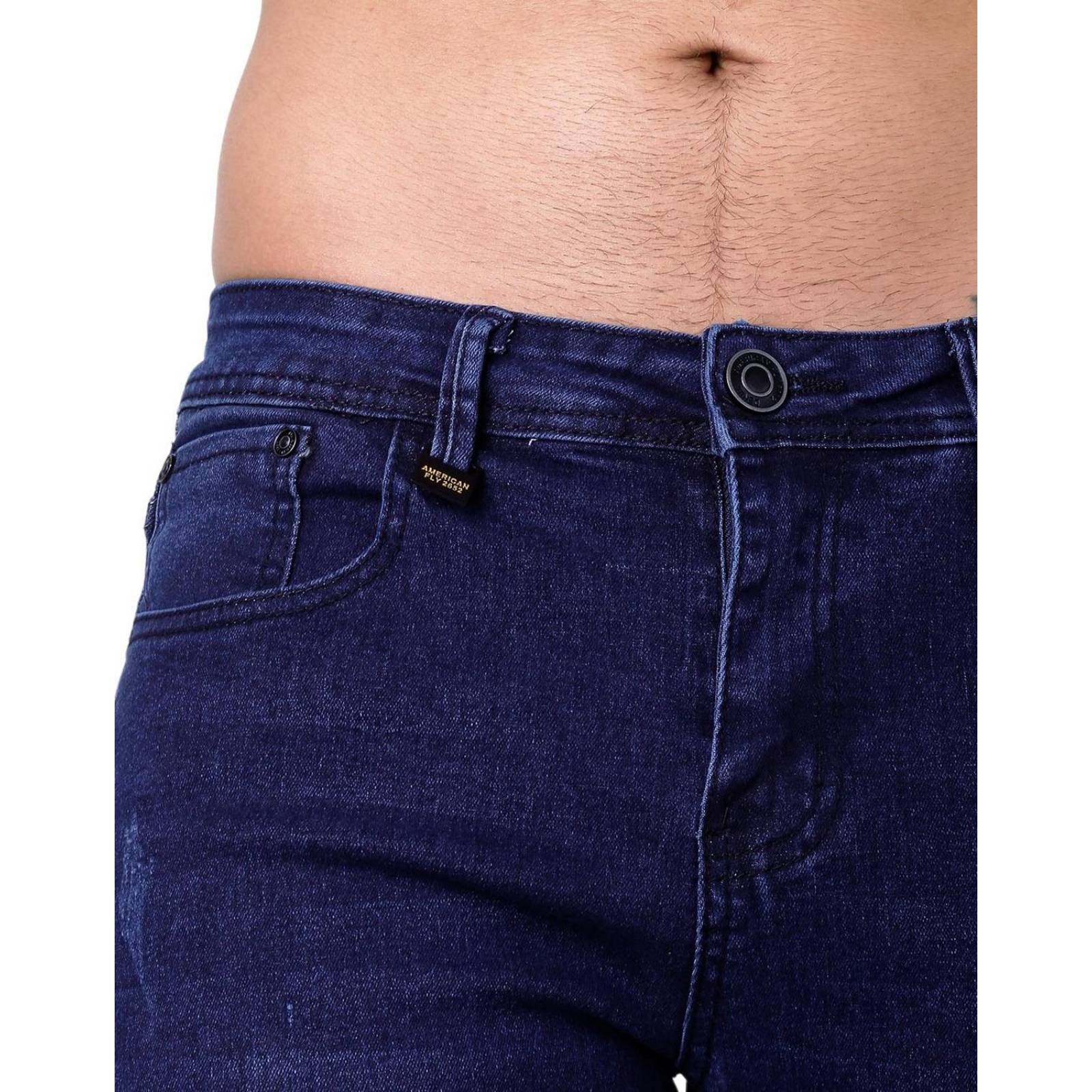 Jeans Hombre Moda Skinny Azul American Fly 51405004 