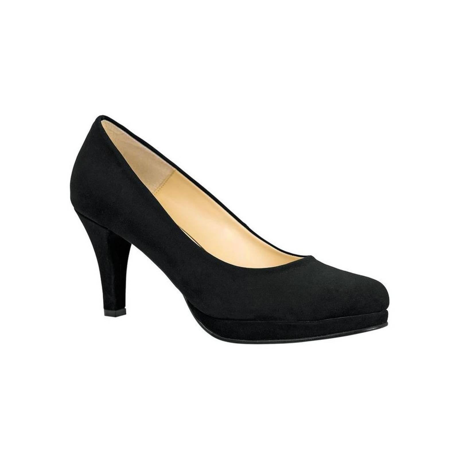 Zapatilla Moda Mujer Salvaje Tentación Negro 01402702 Tipo Ante 