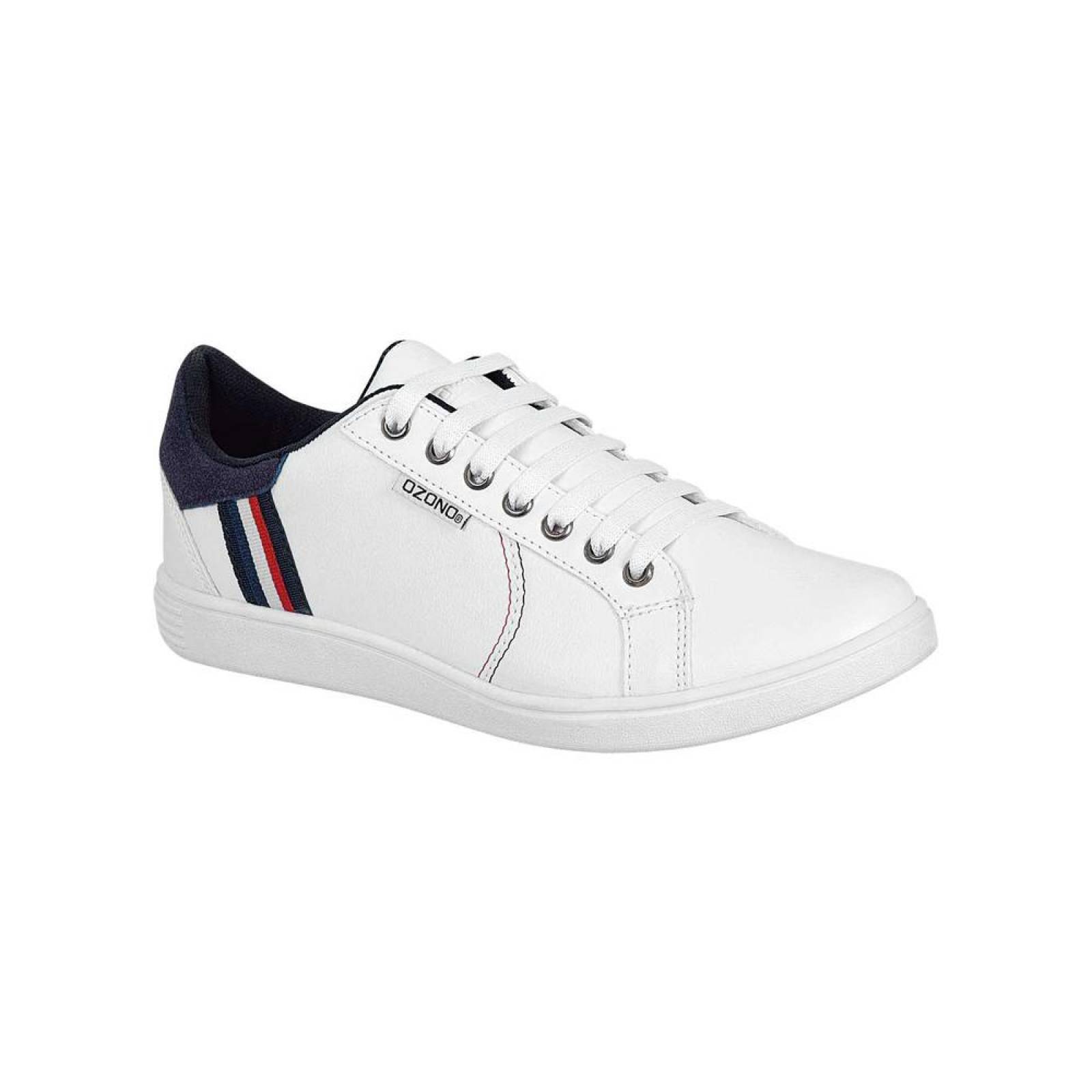 Venta > Tenis Blancos Capa De Ozono Hombre > En Stock