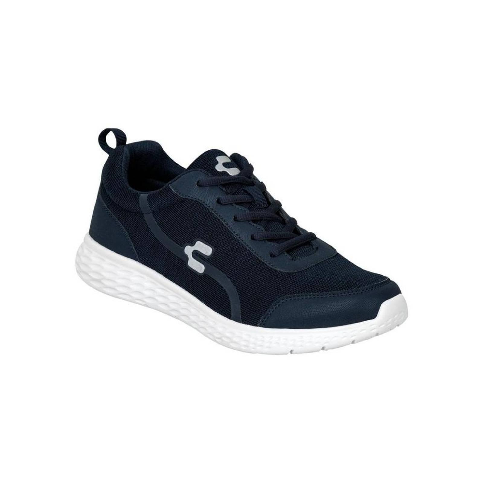 Tenis Charly Hombre Azul Textil 1029292 