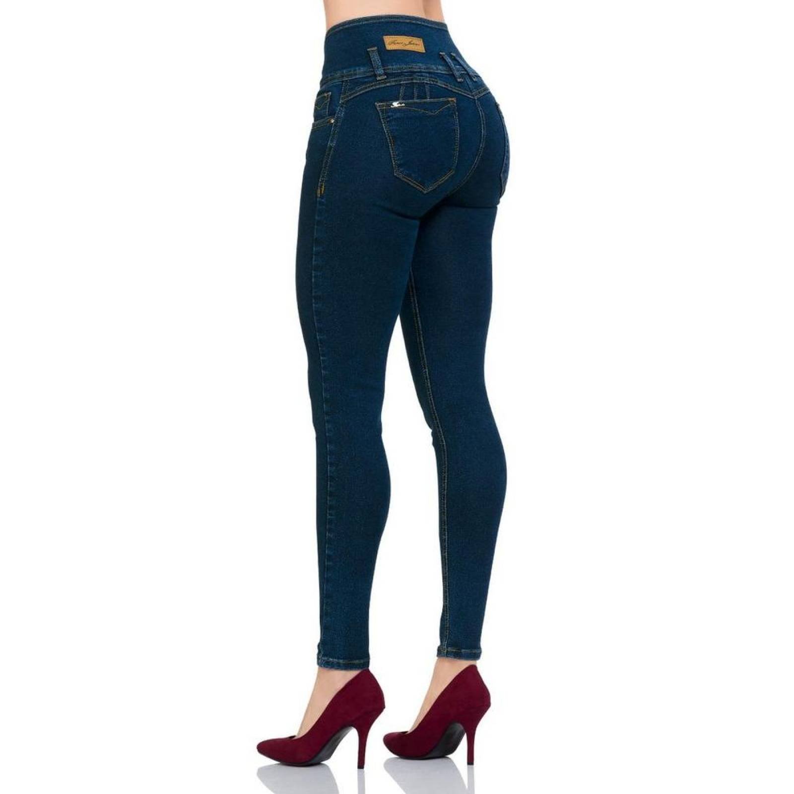 Jeans Básico Mujer Furor Stone 62105008 Mezclilla Stretch 