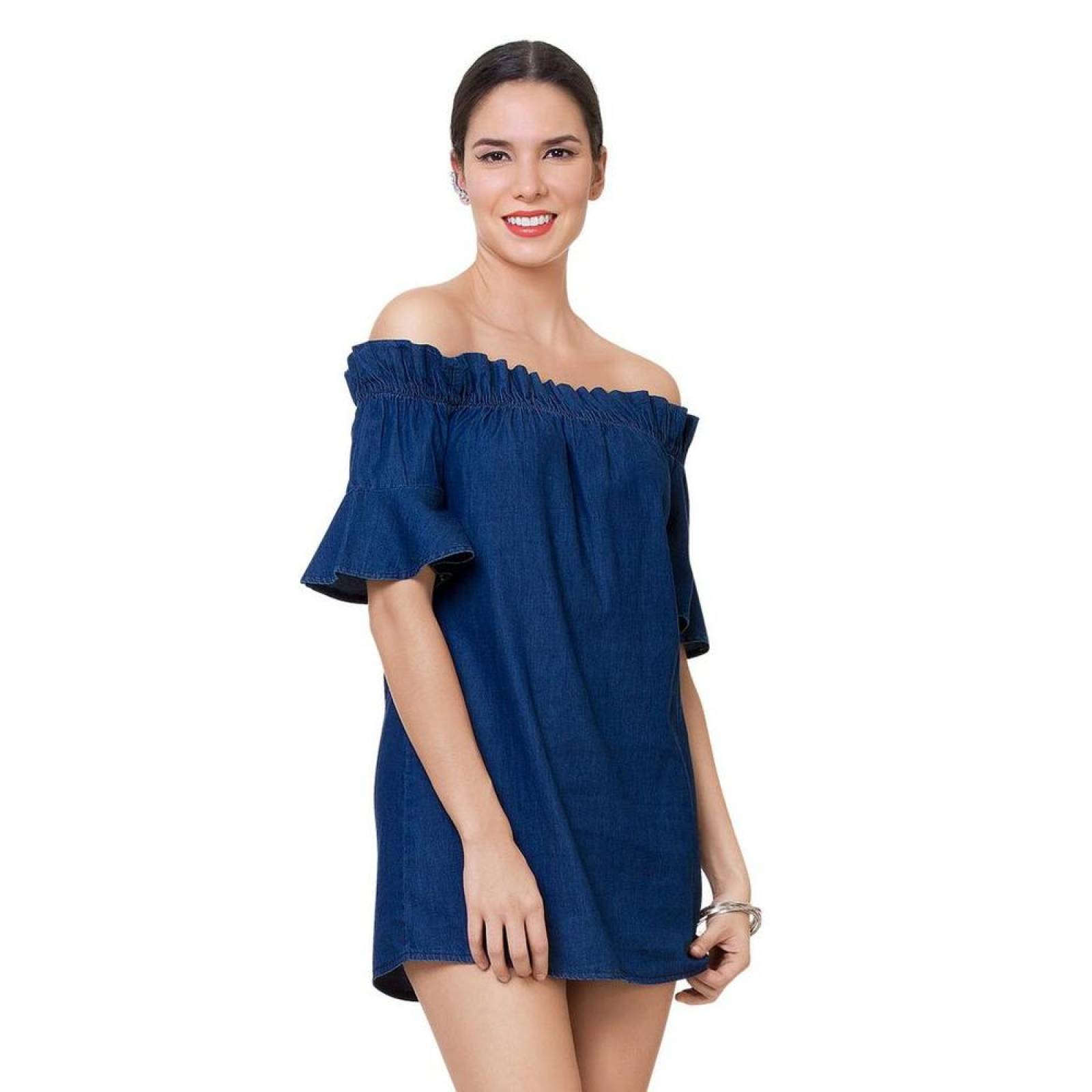 Vestido Mujer Salvaje Tentación Indigo 60403107 Mezclilla 