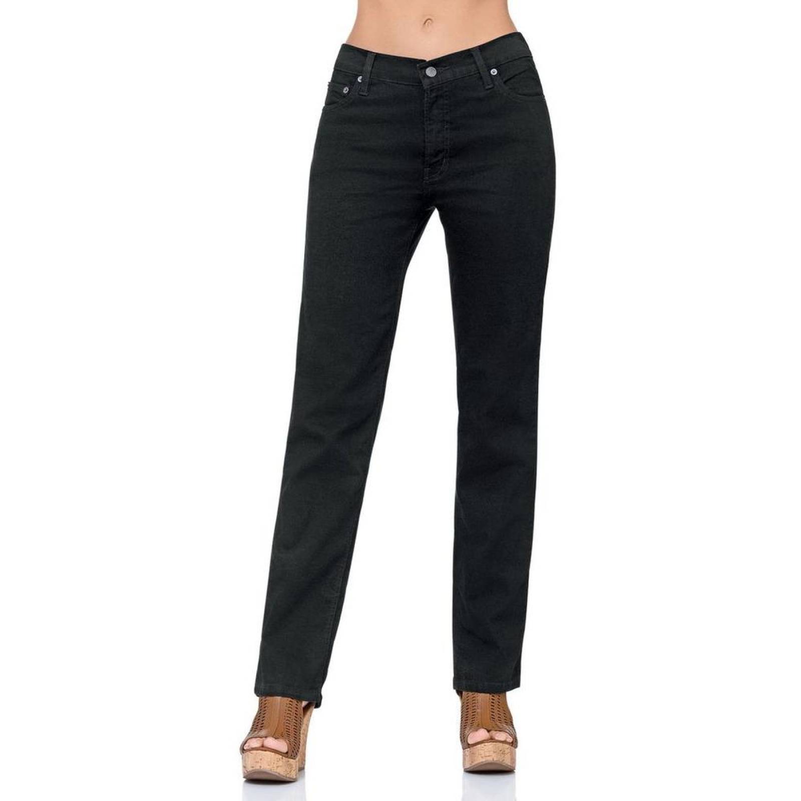 Jeans Básico Mujer Oggi Stre 59101638 Mezclilla Stretch 