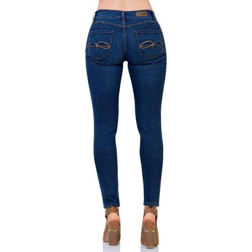 Jeans Básico Mujer SCandia Stone 65000790 Mezclilla Stretch 