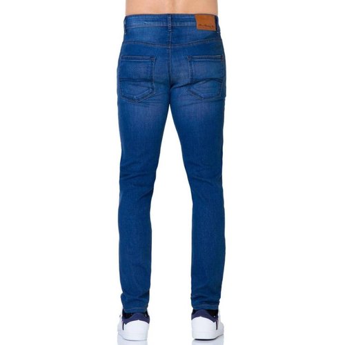 Jeans Básico Hombre Furor Stone 62105046 Mezclilla Stretch 