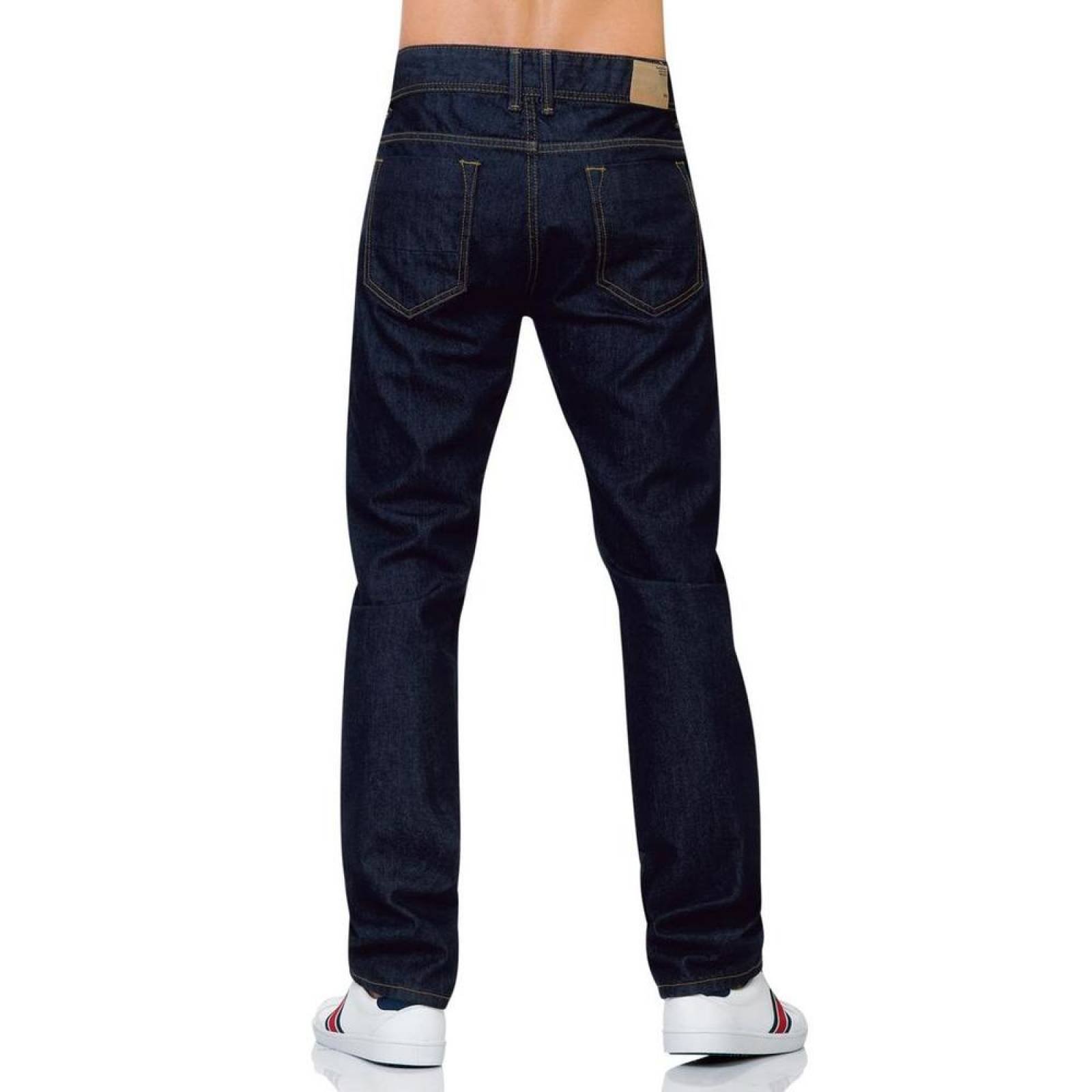Jeans Básico Hombre Salvaje Tentación Indigo 63100140 Mezclilla 
