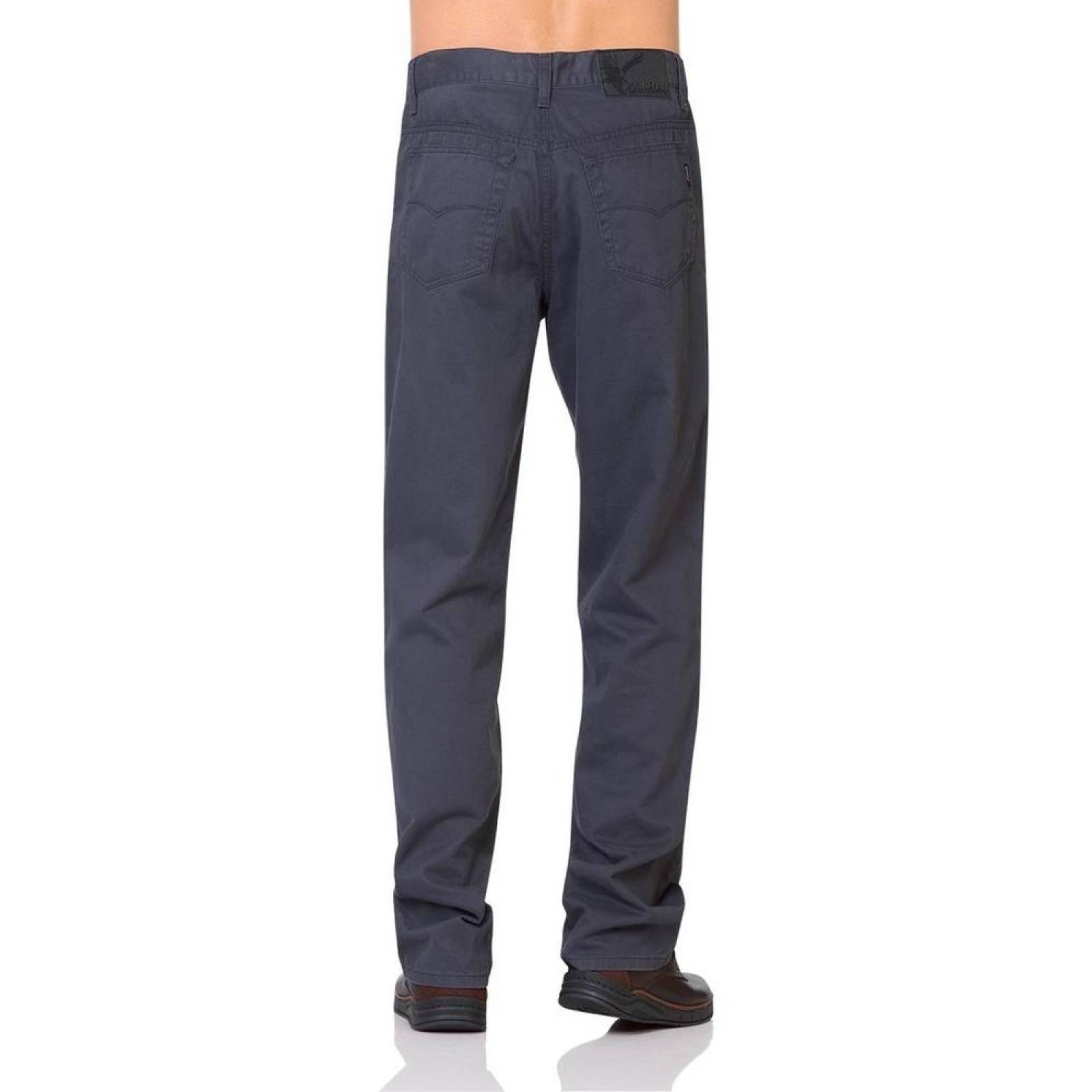 Pantalon Oggi Jeans Hombre Gris Gabardina Power