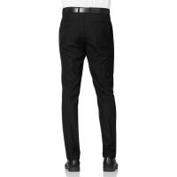 Pantalon De Vestir Yale Hombre Negro Poliester 10072 1768