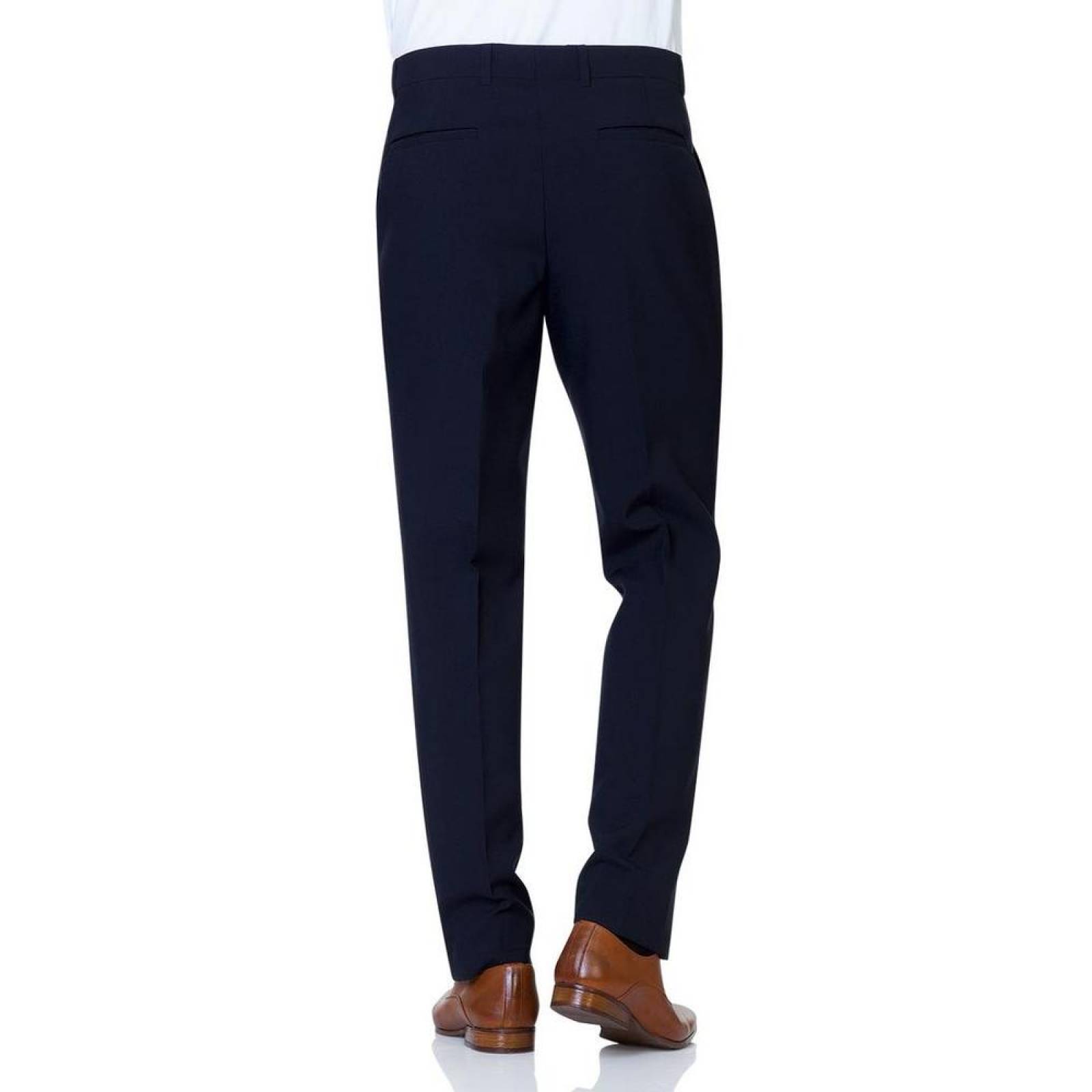 Pantalón Vestir Hombre Yale Marino 66701212 Poliéster
