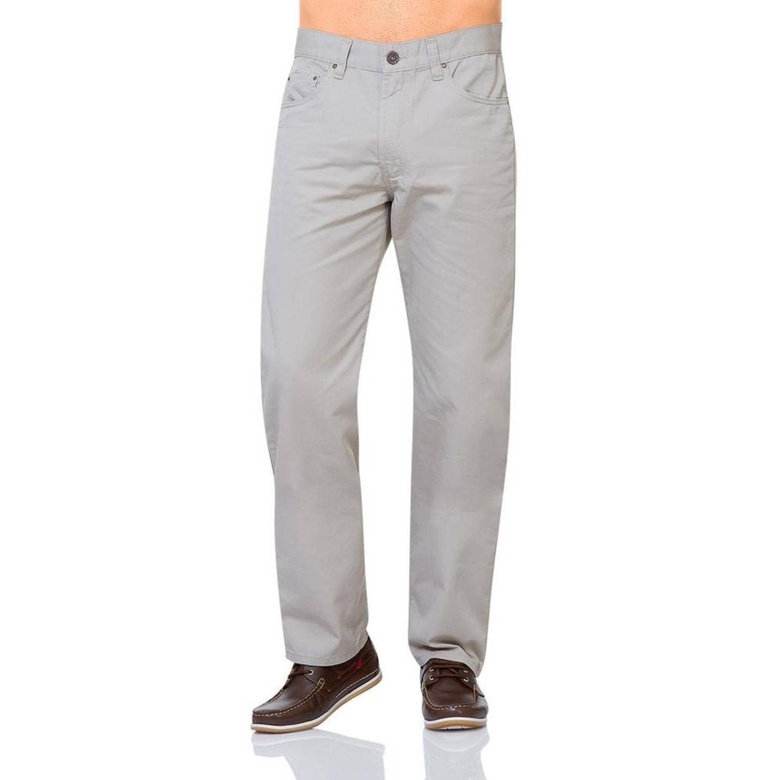 Pantalon Furor Hombre Cafe Gabardina Maverick G