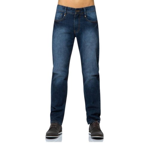 Jeans Básico Hombre Salvaje Tentación Stone 63100142 Mezclilla 