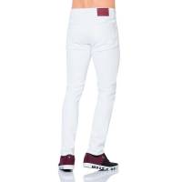 Pantalon Seventy Two Hombre Blanco Gabardina S Sl17214A
