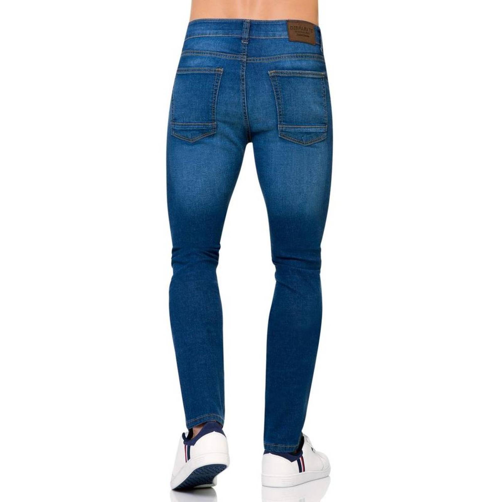 Jeans Básico Hombre Salvaje Tentación Stone 63103006 Mezclilla Stretch 