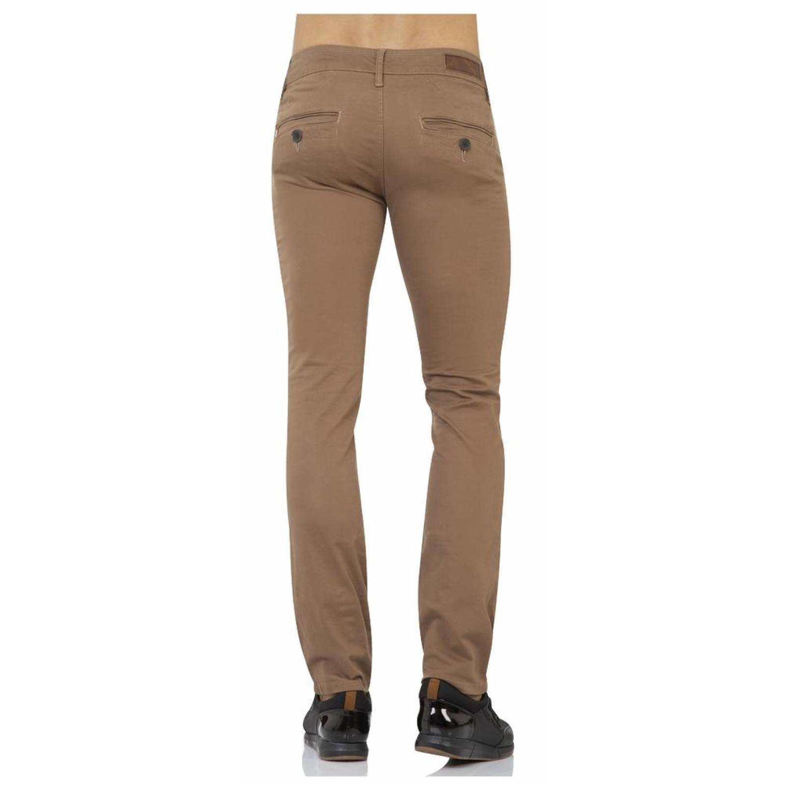 Pantalon Gevy Jns Hombre Cafe Gabardinastretch 18318