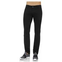 Pantalón Por Salvaje Tentación Hombre Negro Gabardina Stretch