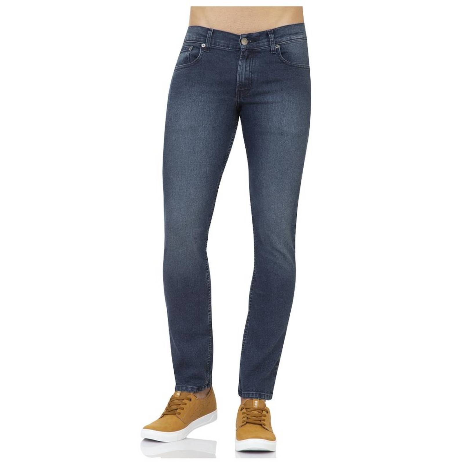 JEANS OGGI JEANS HOMBRE AZUL MEZCLILLA STRETCH MOTO 