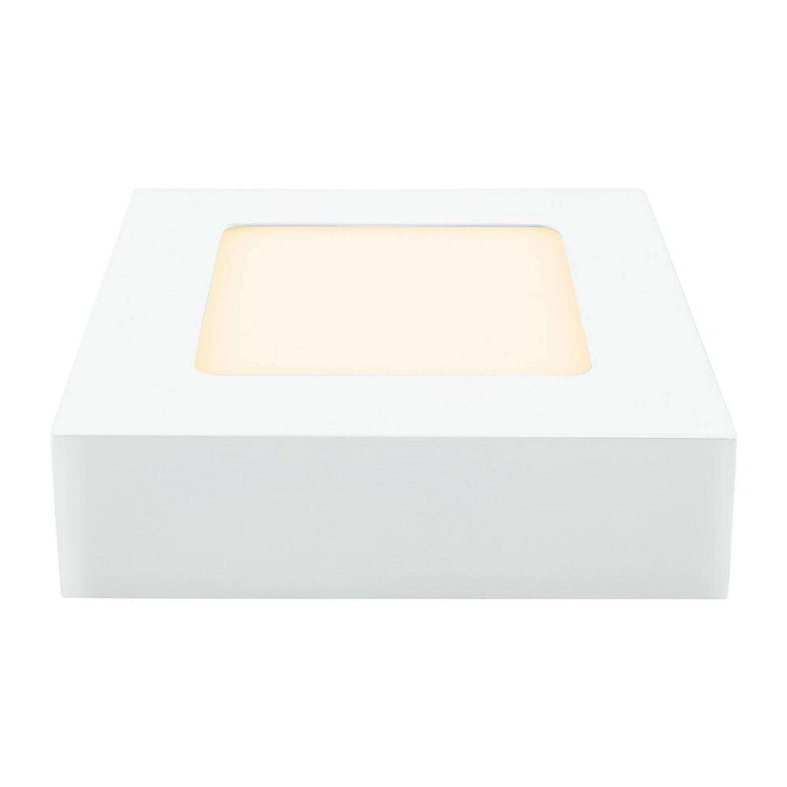 Lámpara Led Cuadrada Para Sobreponer 18 W Luz Cálida