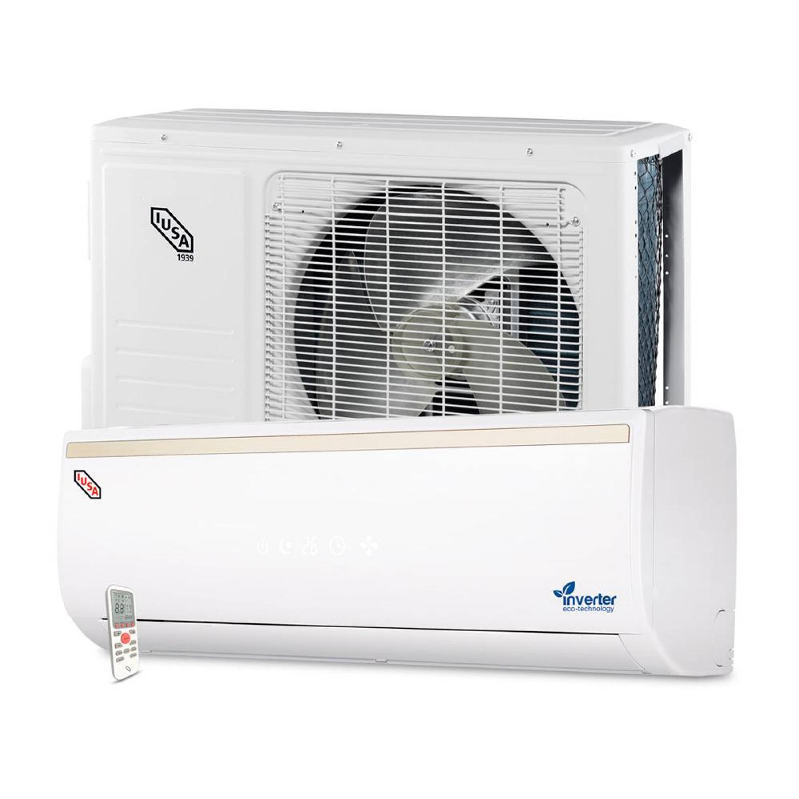 Aire Acondicionado, 1.5 Ton 220V frío/Calor, Inverter, Ahorro de Energía 