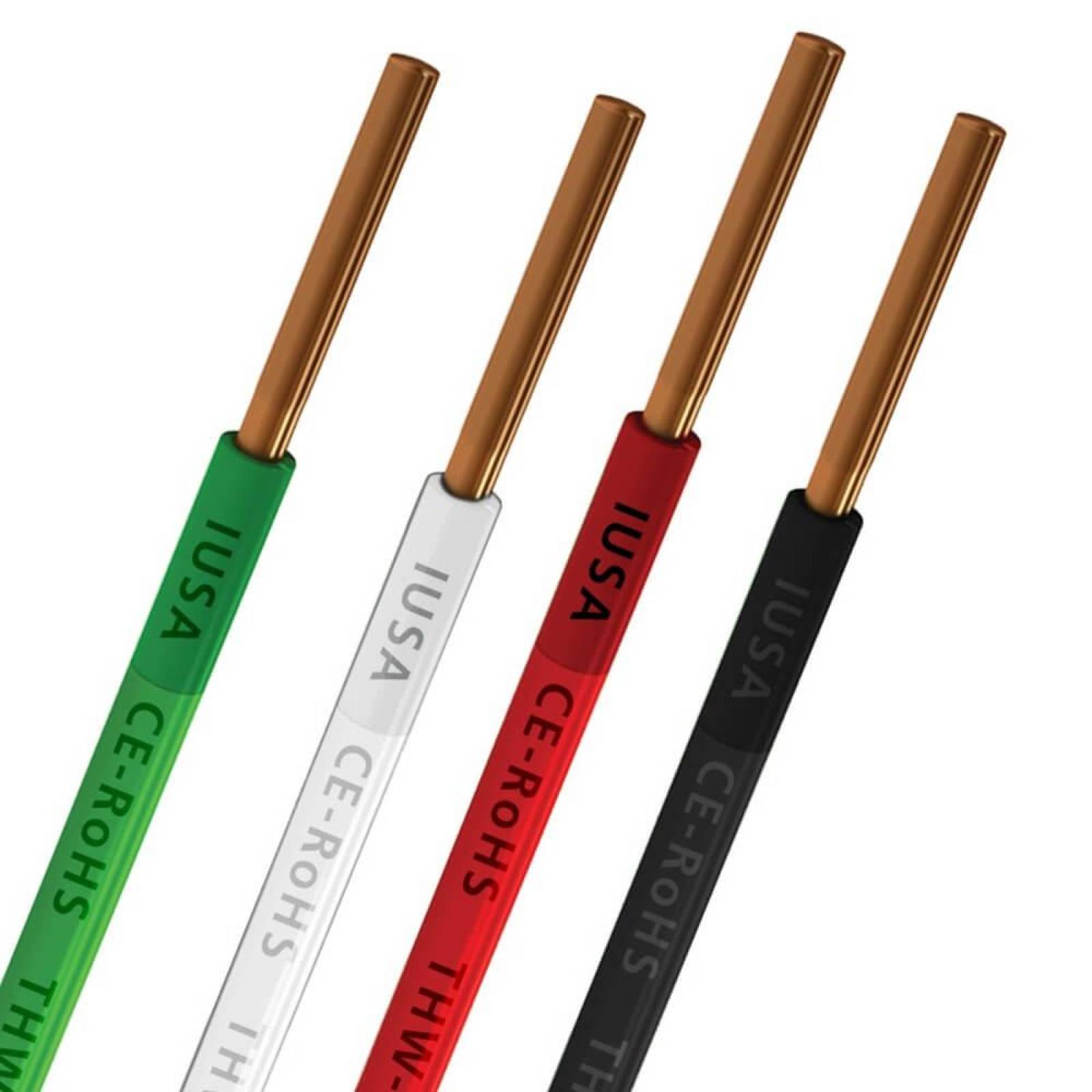 Alambre THW-LS/THHW-LS CE RoHS 12 AWG en caja color rojo