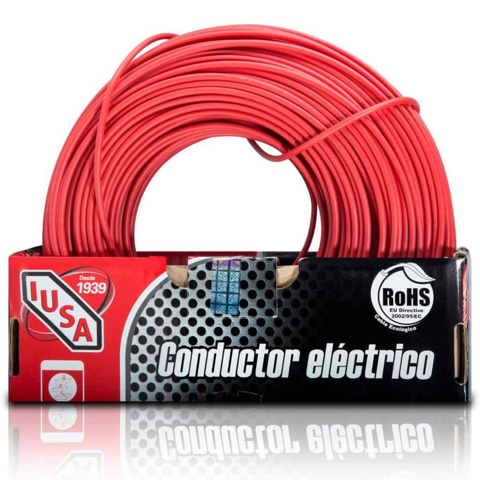 Alambre THW-LS/THHW-LS CE RoHS 12 AWG en caja color rojo
