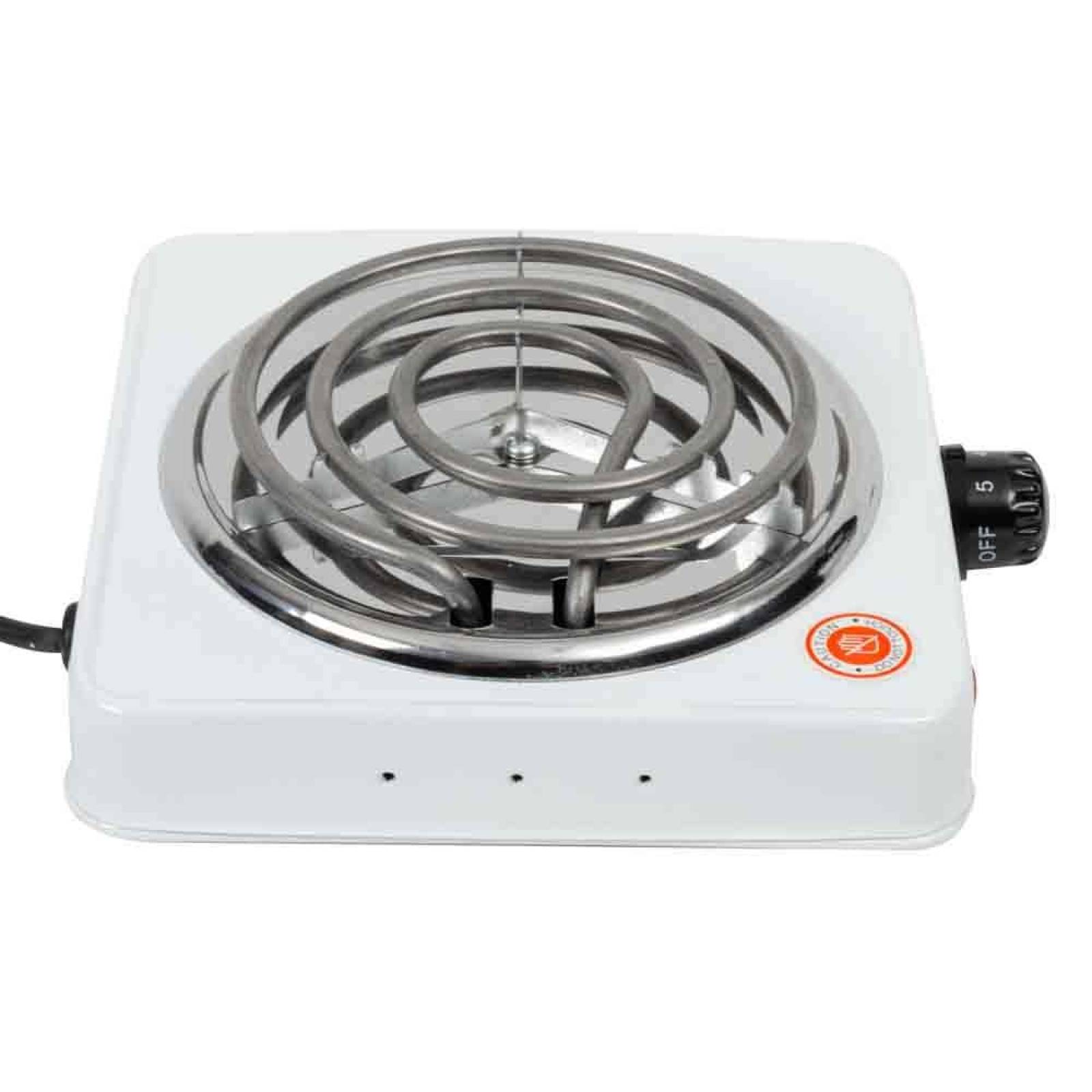 Parrilla eléctrica 1 quemador mini espiral 1,000 W 