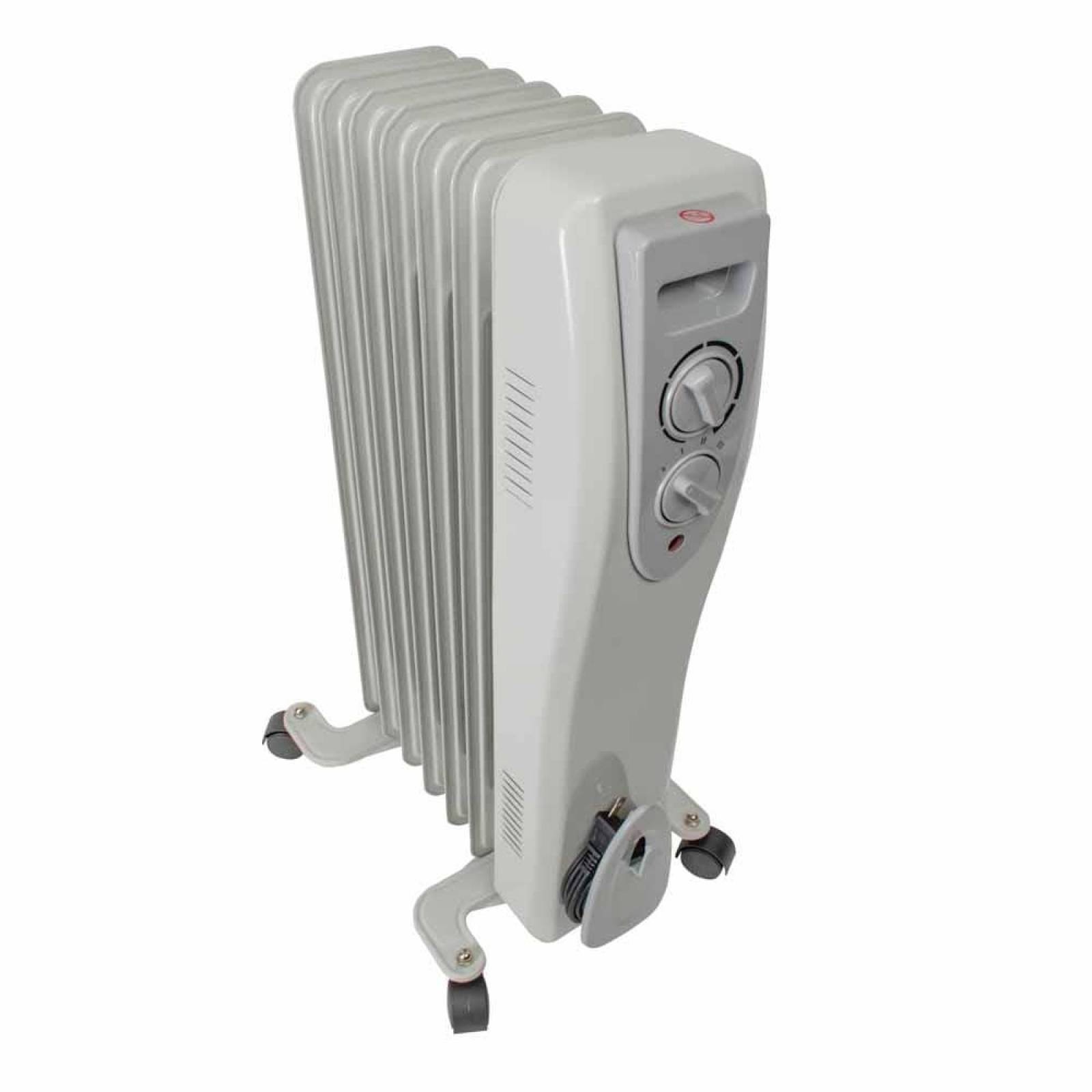 Calentador ambiente de aceite piso al 1500w 