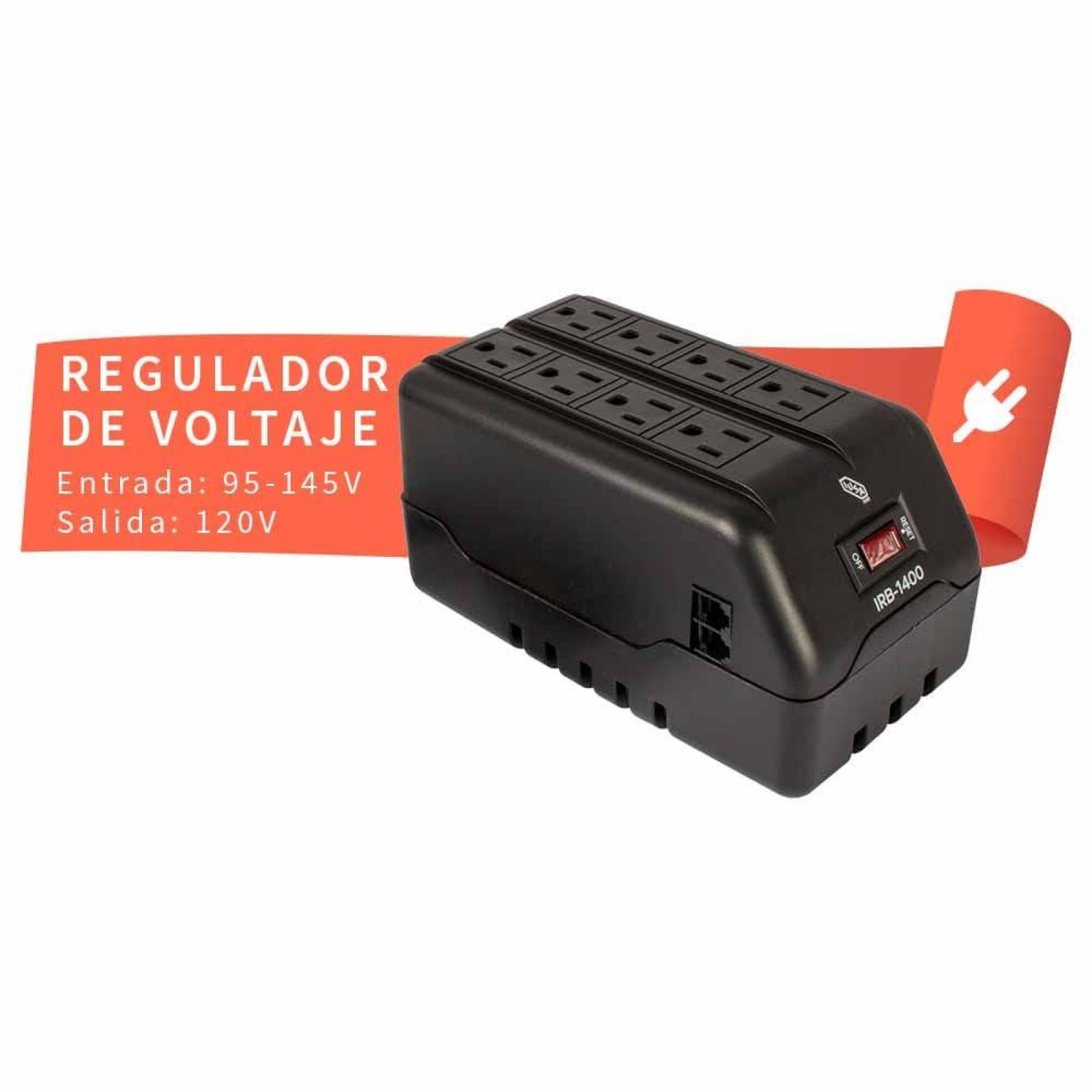 Regulador De Voltaje 1400 Va 