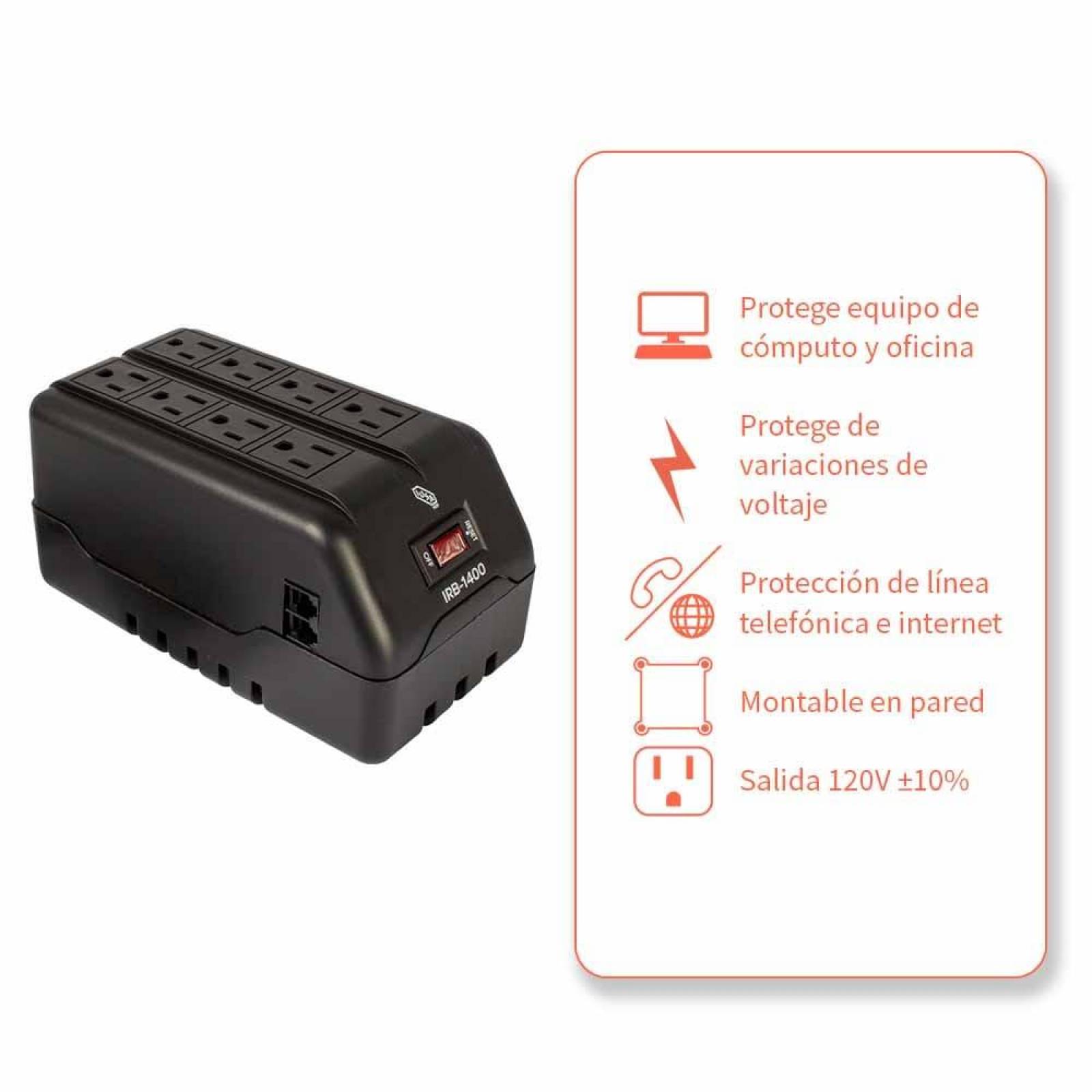 Regulador De Voltaje 1400 Va 