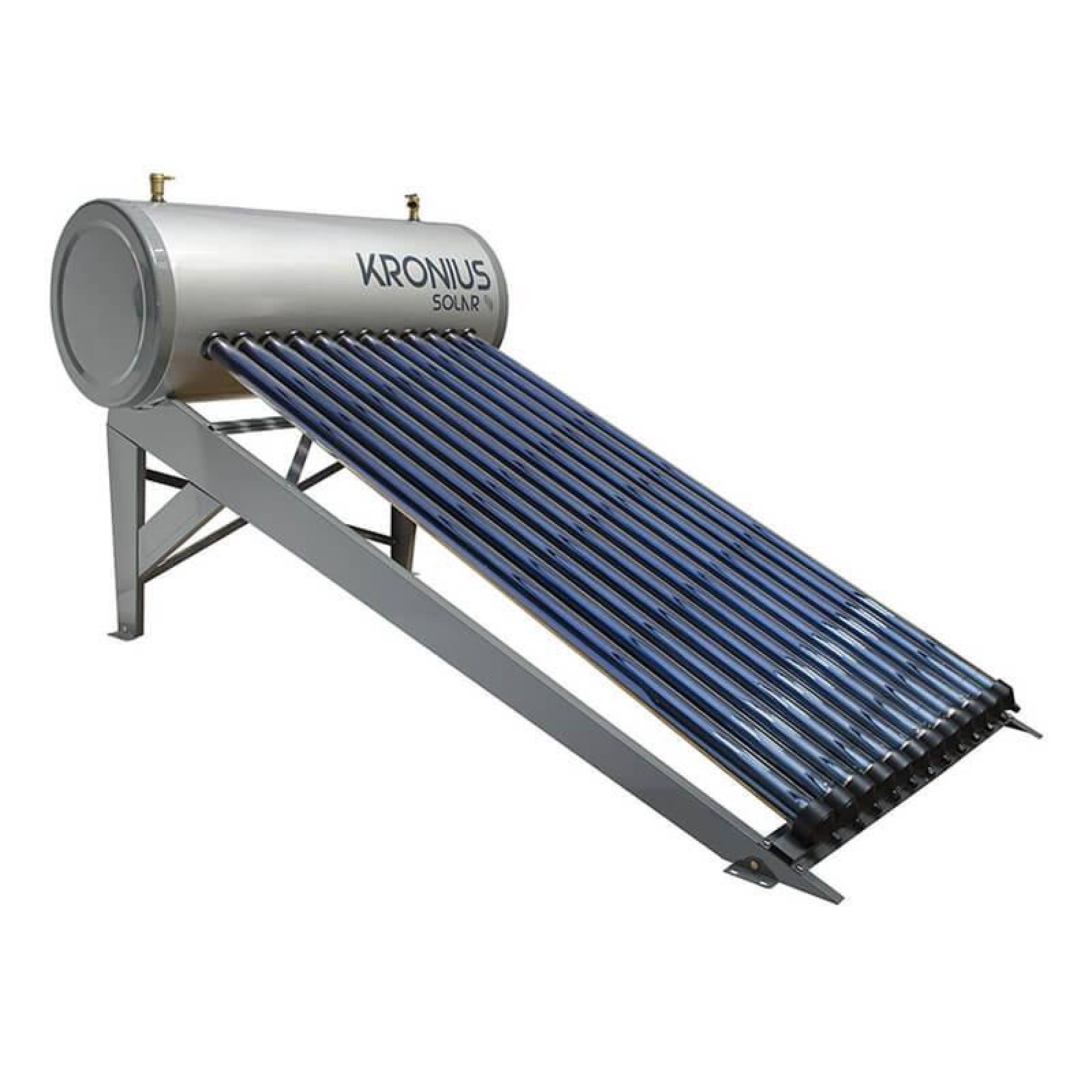 Calentador Solar 16 tubos Kronius 200 L 
