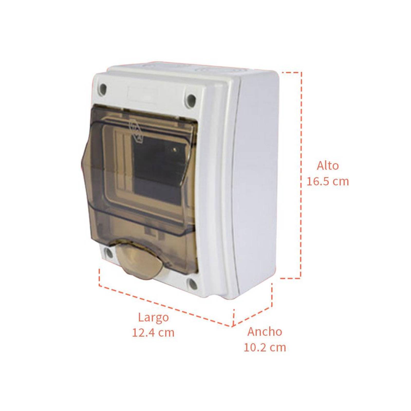 Centro de carga policarbonato, 4-5 ventanas 