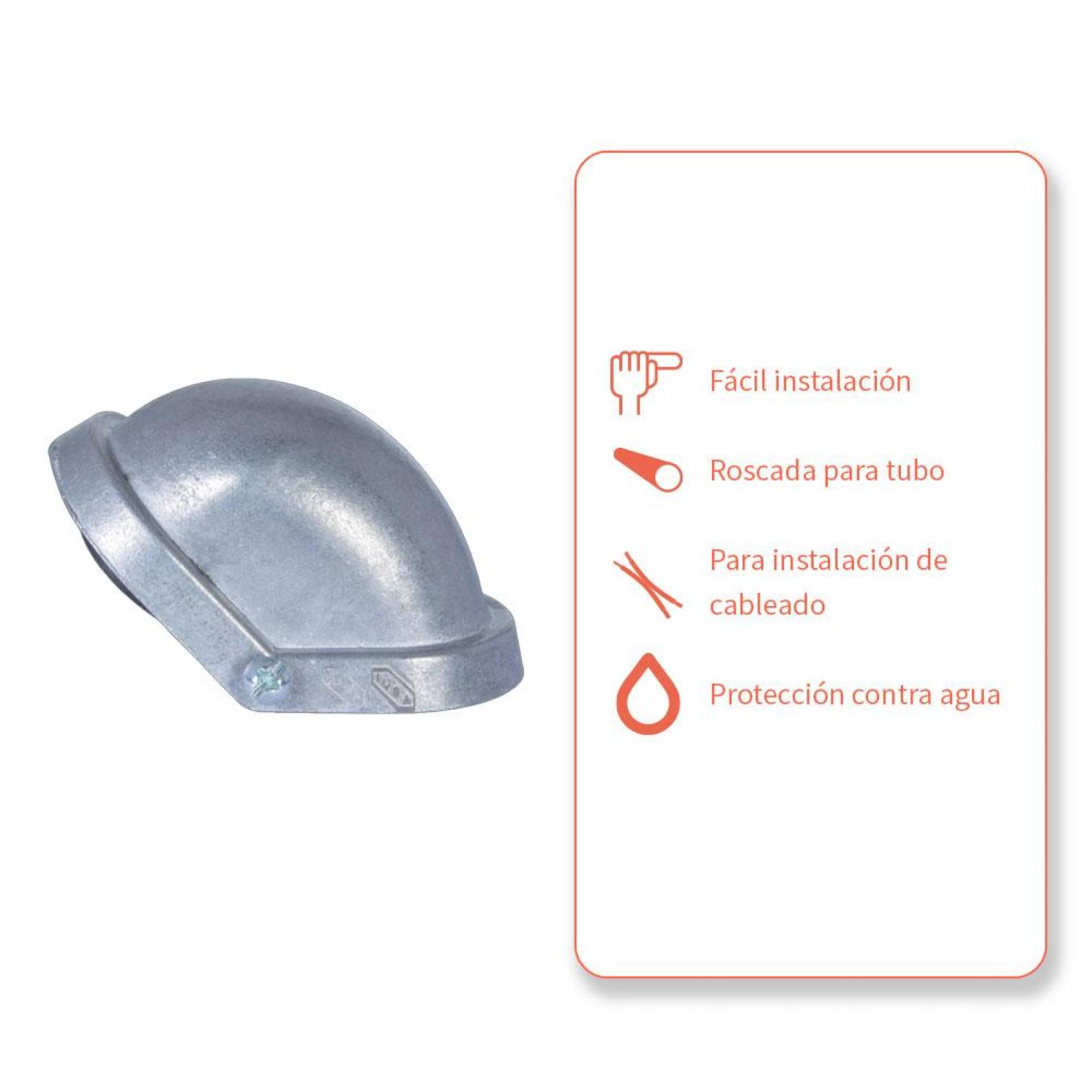 Mufa para acometidas de 1 1/4"