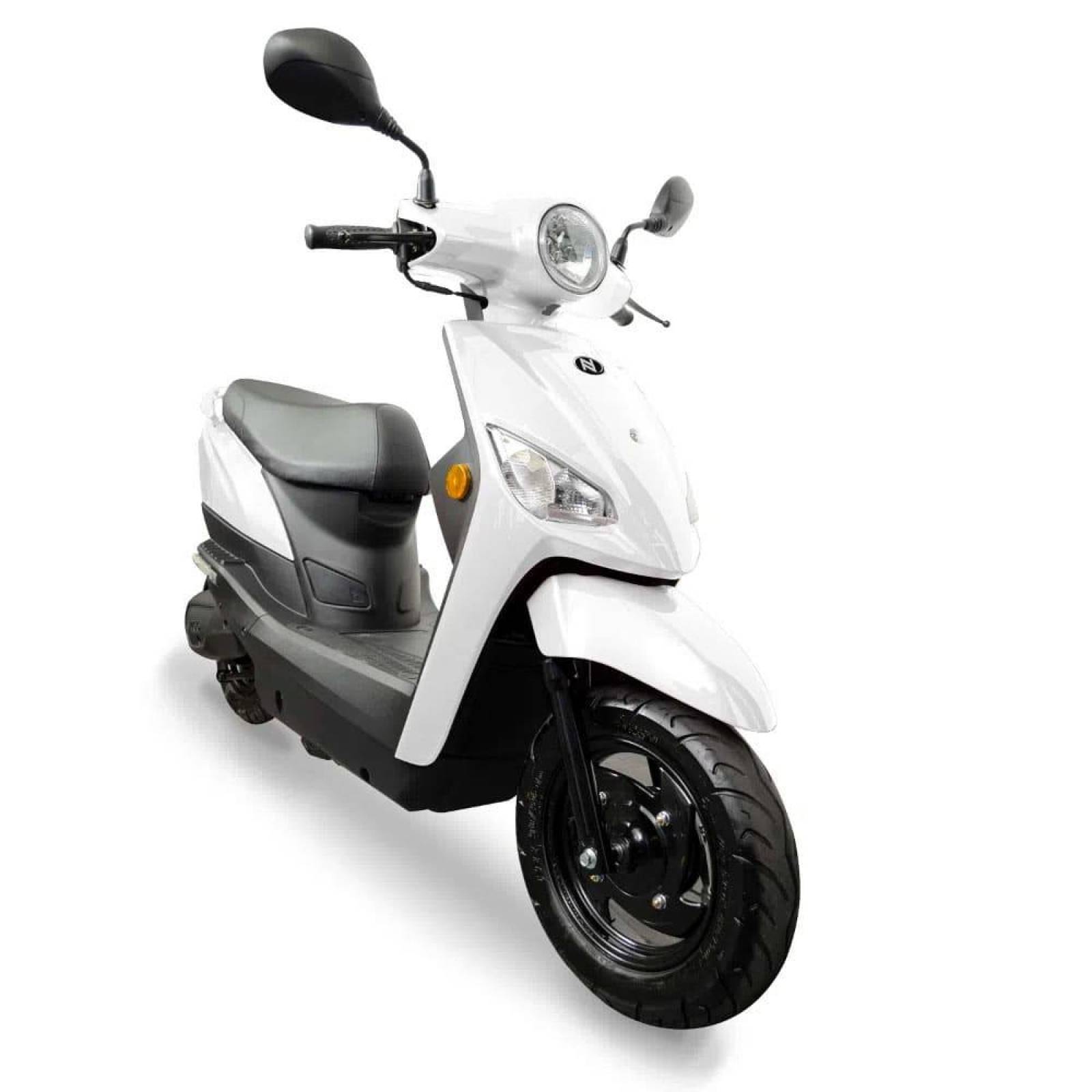 Moto Eléctrica Zynch Blanca 
