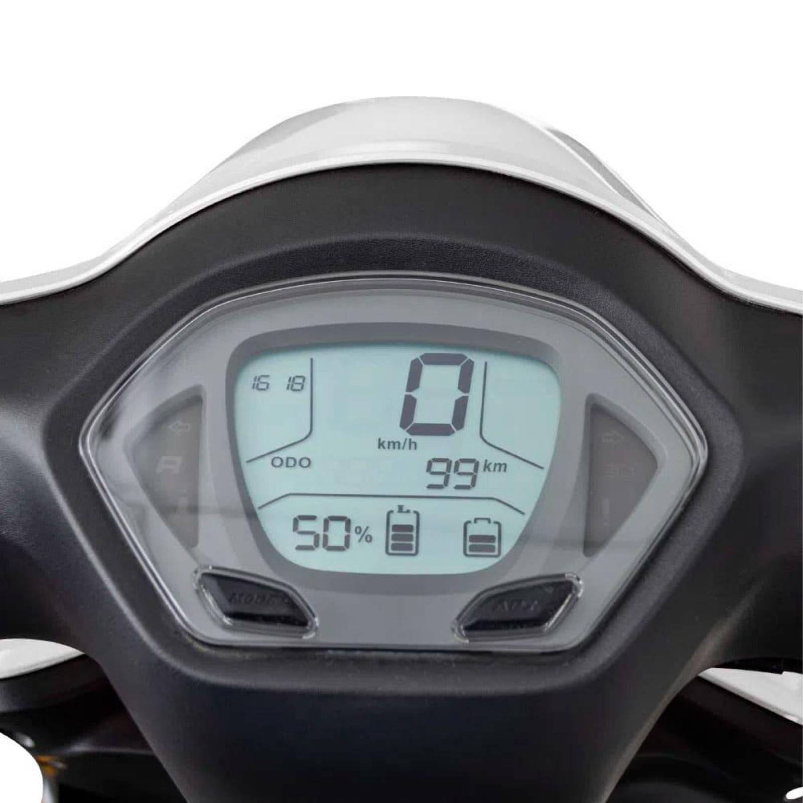 Moto Eléctrica Zynch Blanca 
